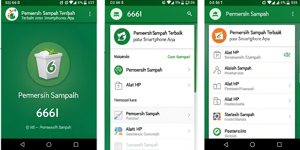 Antarmuka aplikasi 666I yang sederhana dan efisien.
