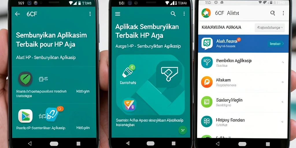 Tampilan antarmuka 6CF yang sederhana dan efektif.