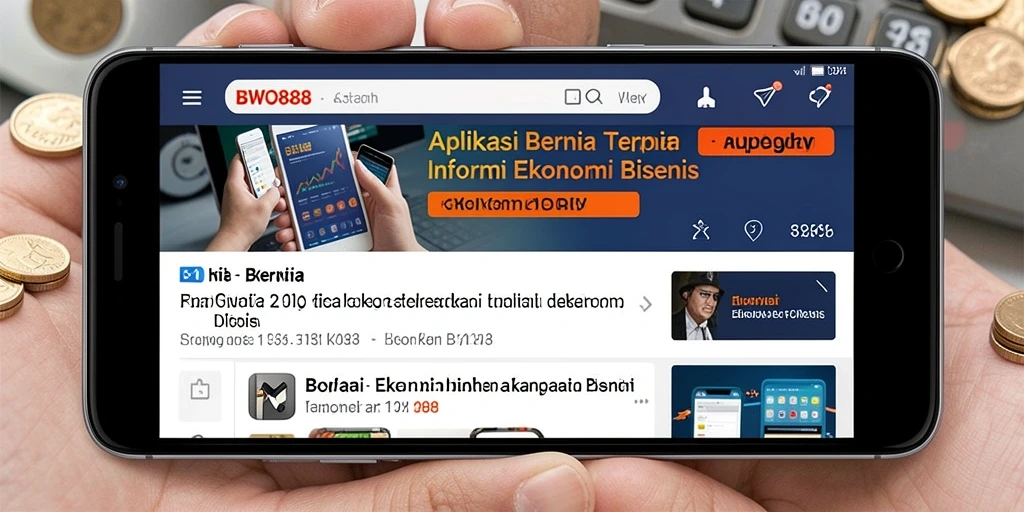 Tampilan antarmuka BWO888 yang menarik dan informatif.