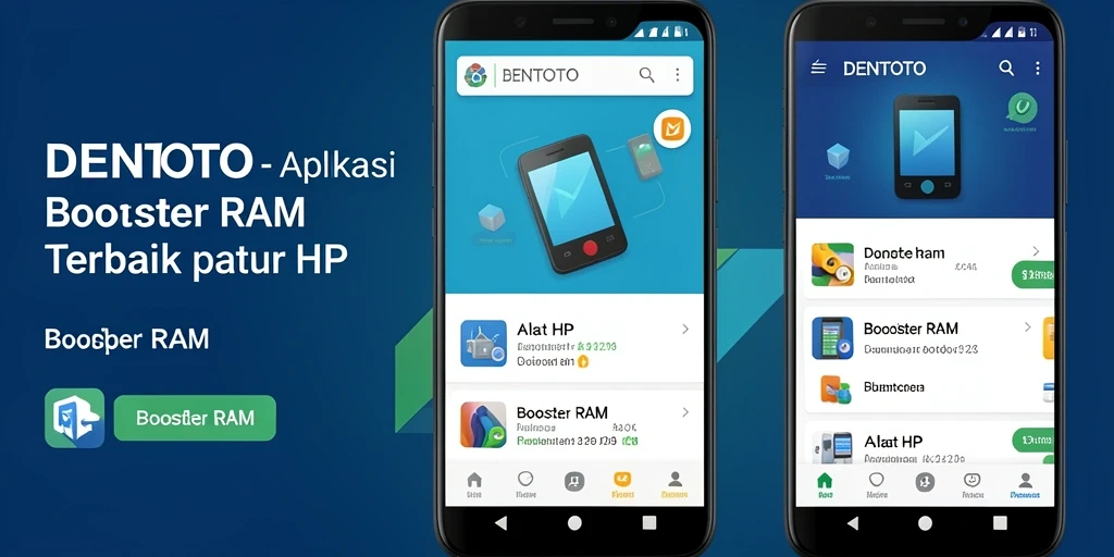 Antarmuka DENTOTO yang sederhana dan fungsional.